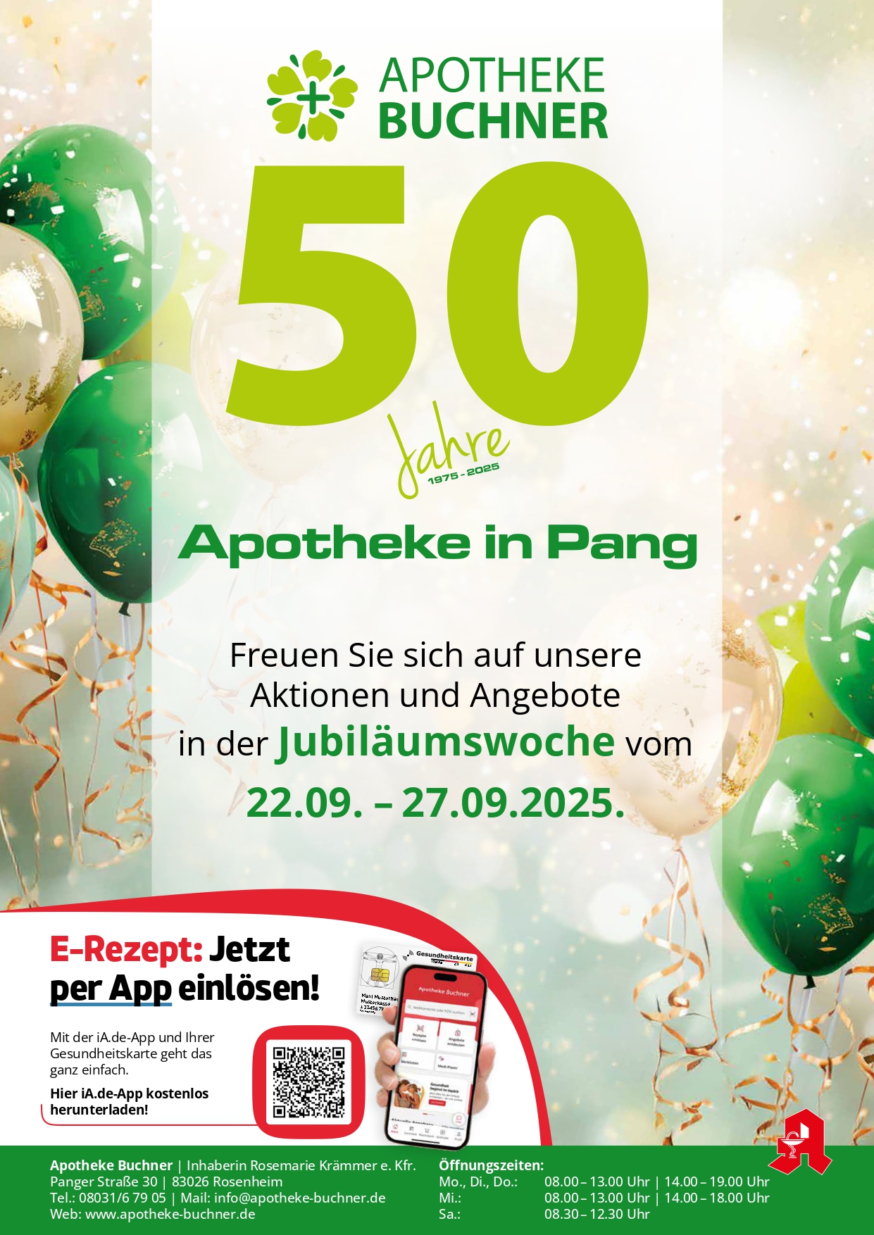 Jubiläumsflyer